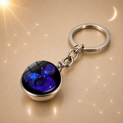 Zodiac Spirit Keychain
