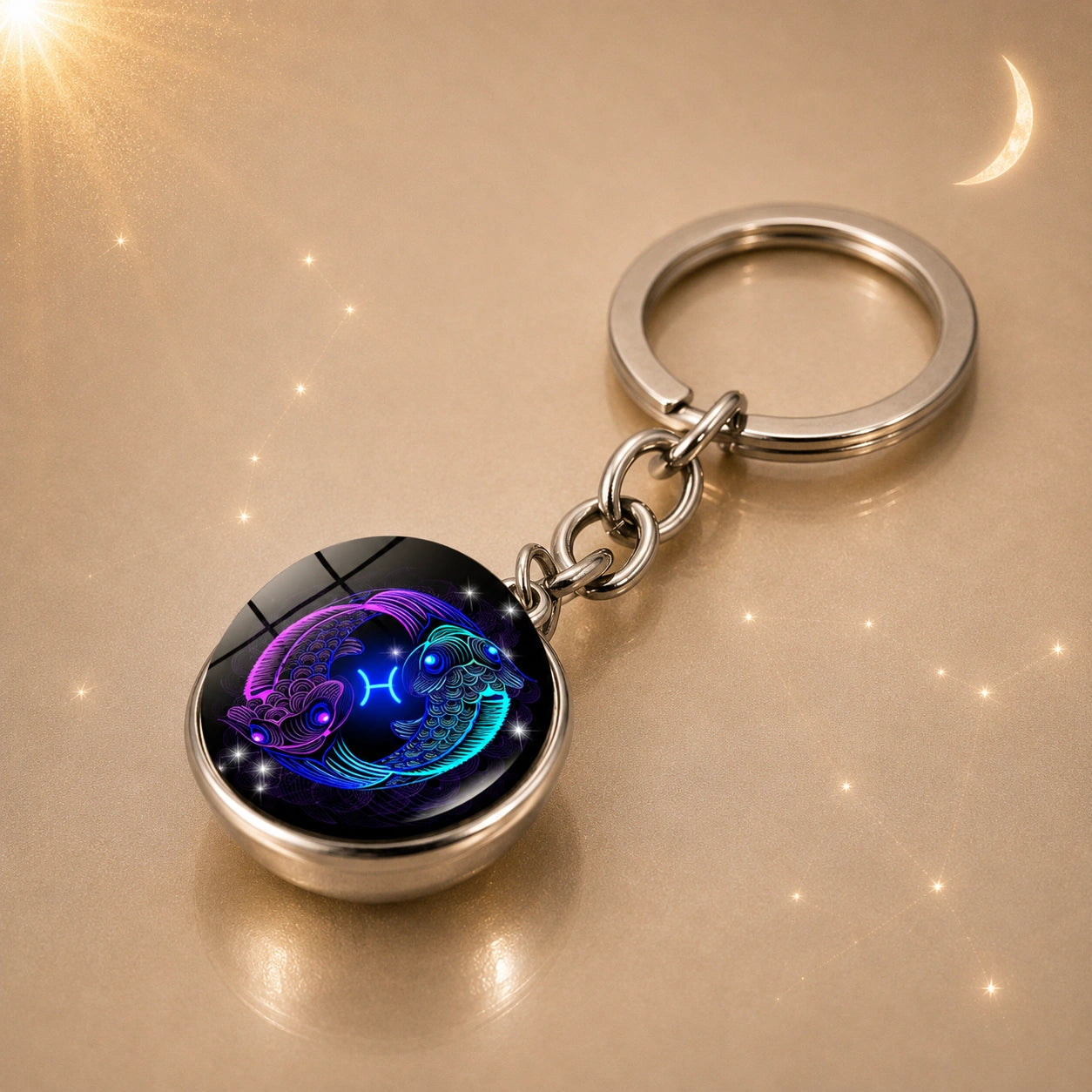 Zodiac Spirit Keychain
