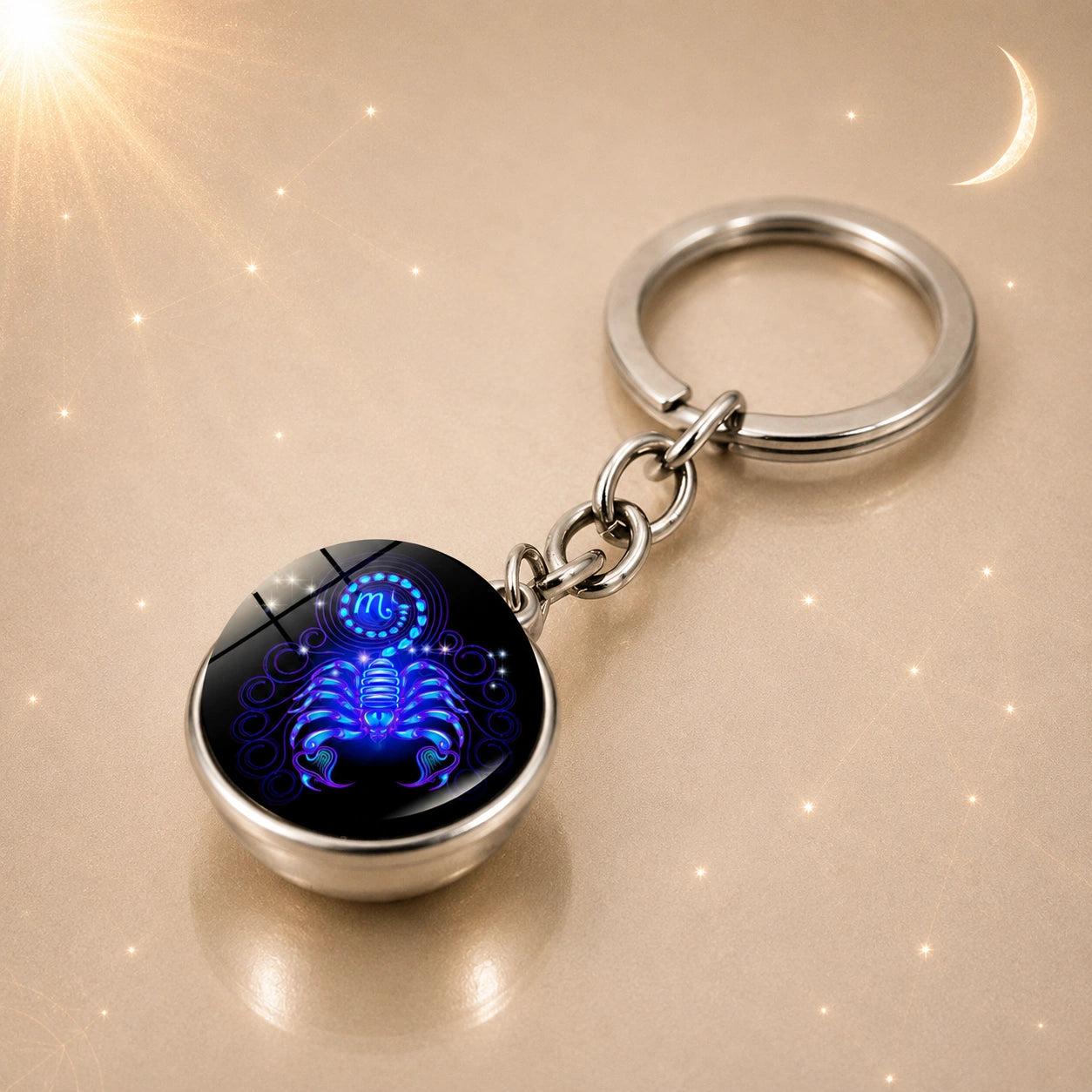 Zodiac Spirit Keychain