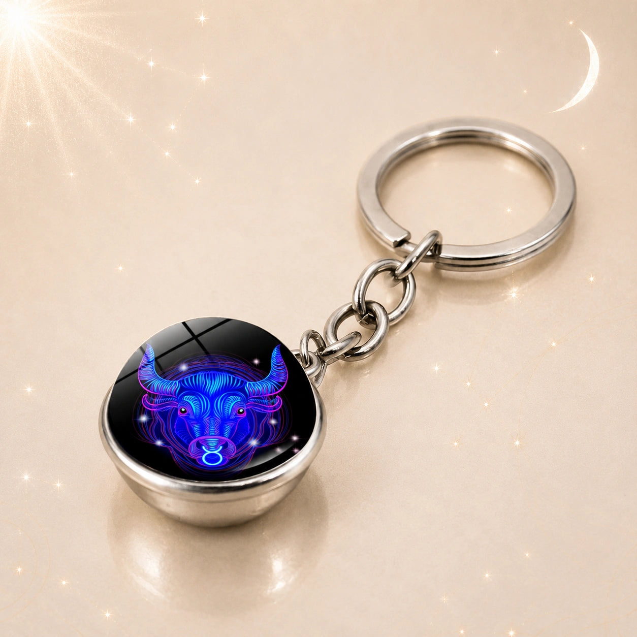 Zodiac Spirit Keychain