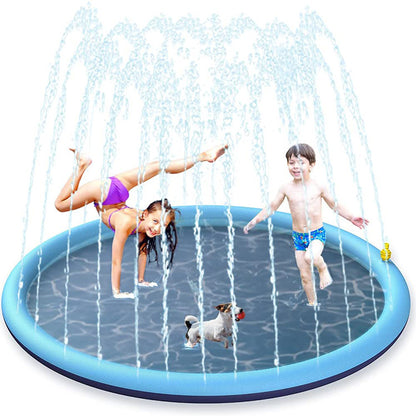Pet Bathing Pool and Spray Mat