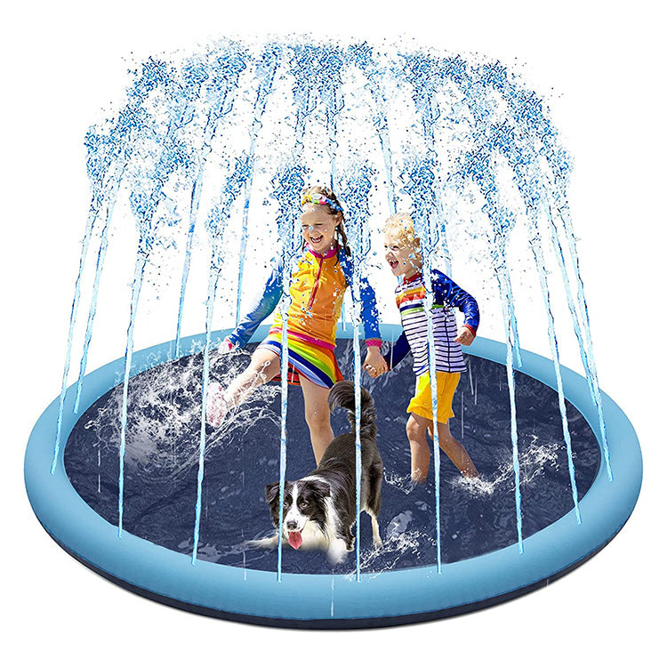 Pet Bathing Pool and Spray Mat