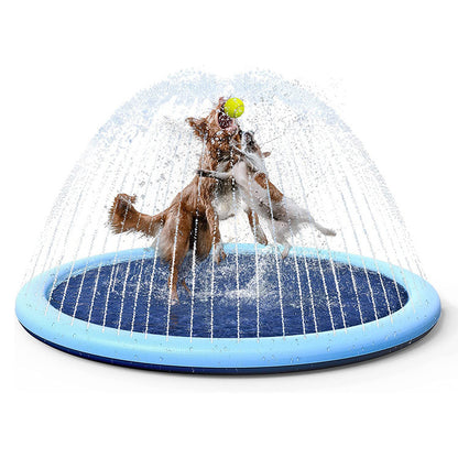 Pet Bathing Pool and Spray Mat